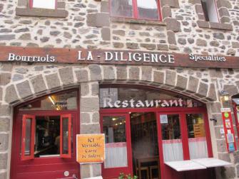 La Diligence, Restaurant dans le Cantal